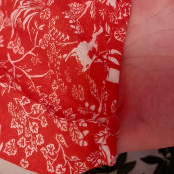 Old Navy red print dress - Picture 6 of 6